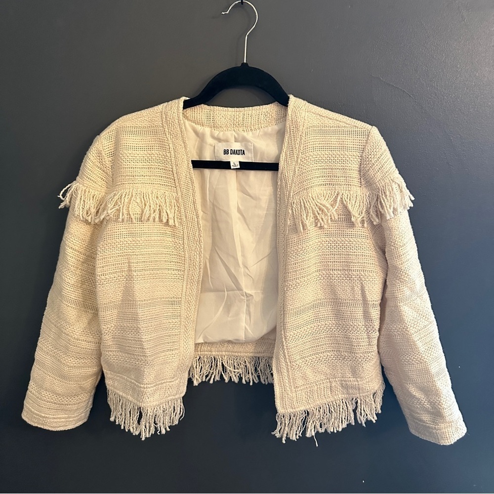BB Dakota Fringe Blazer/Jacket